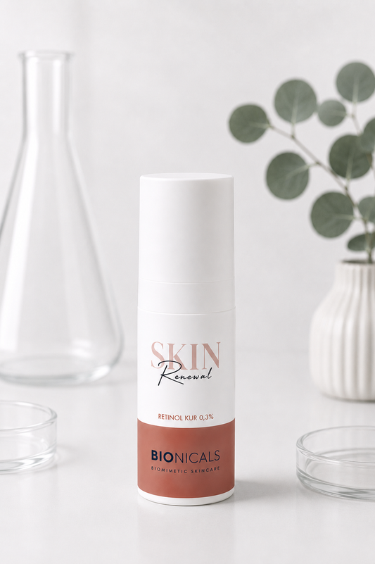 Retinol Kur 0,3% bei Pigmentflecken, Narben und Falten