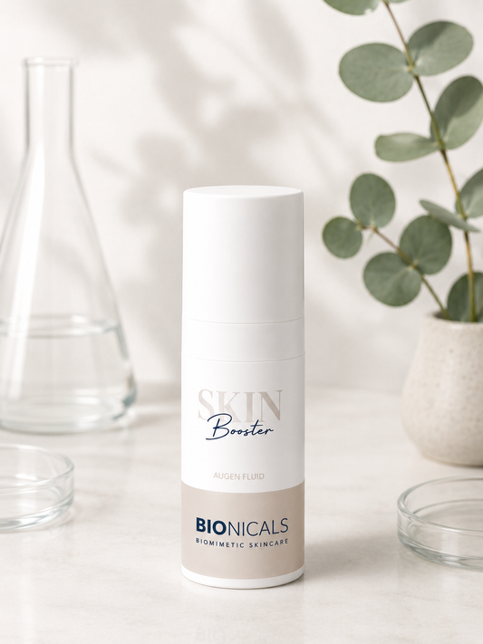 Skin Booster Augenfluid gegen geschwollene Augen und Augenschatten